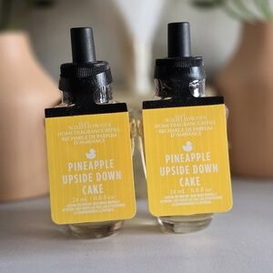 2 Pineapple Upside Down Cake Wallflower Refills by Bath and Body Works